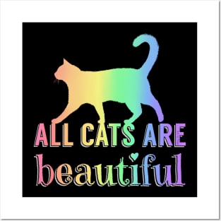 All cats are beautiful Posters and Art